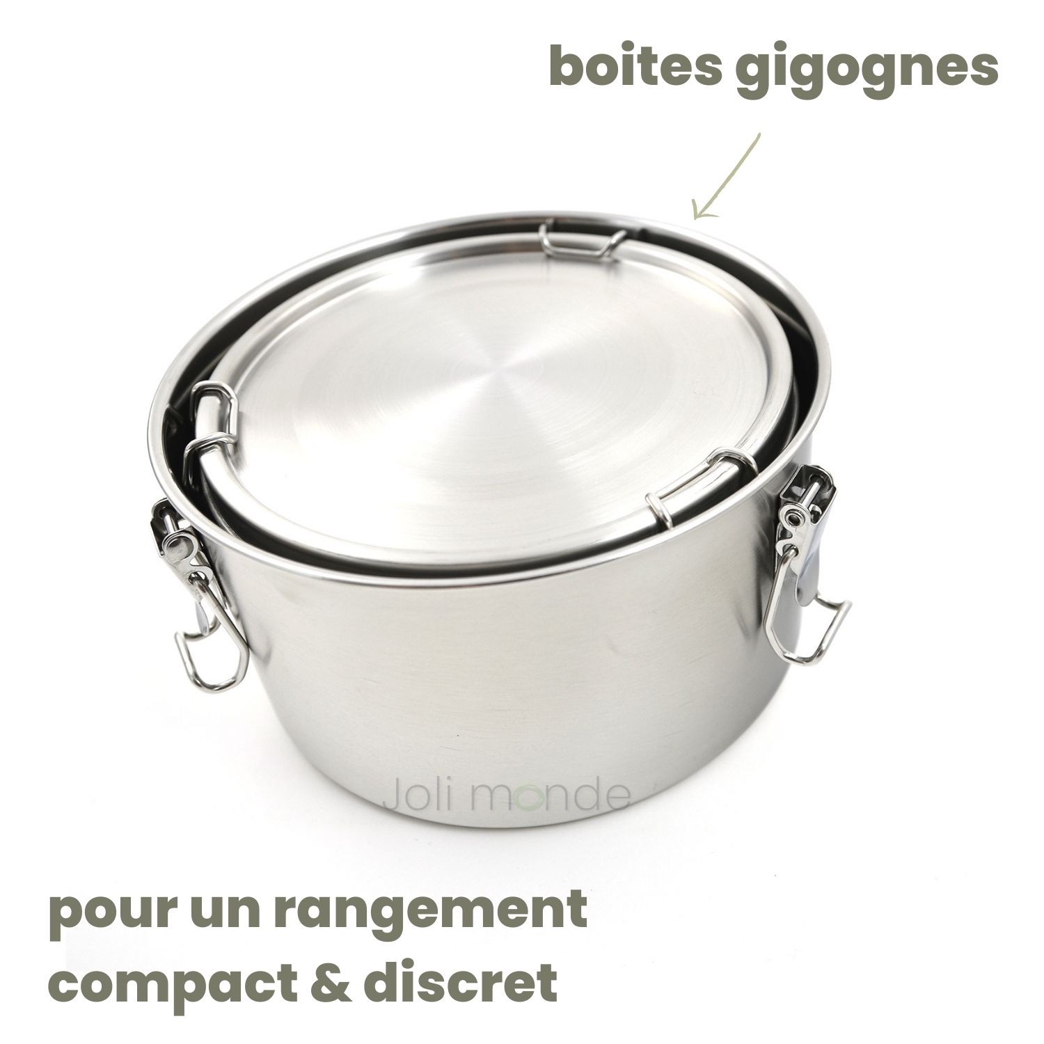lunchbox sans plastique inox
